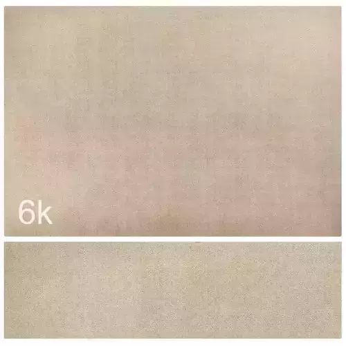 Carpet set 21 - Plain Beige Wool Rug - 6K