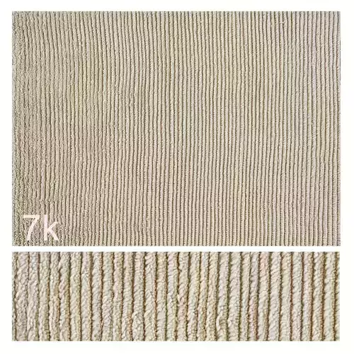 Carpet set 14 - Wool Striped rug - 7K