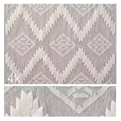 Carpet set 08 - Tribal Wool Rug - 4K