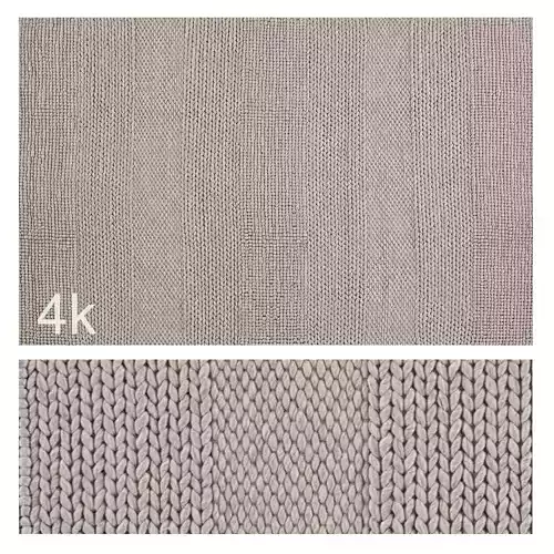 Carpet set 04 - Wool Rug Beads - 4K