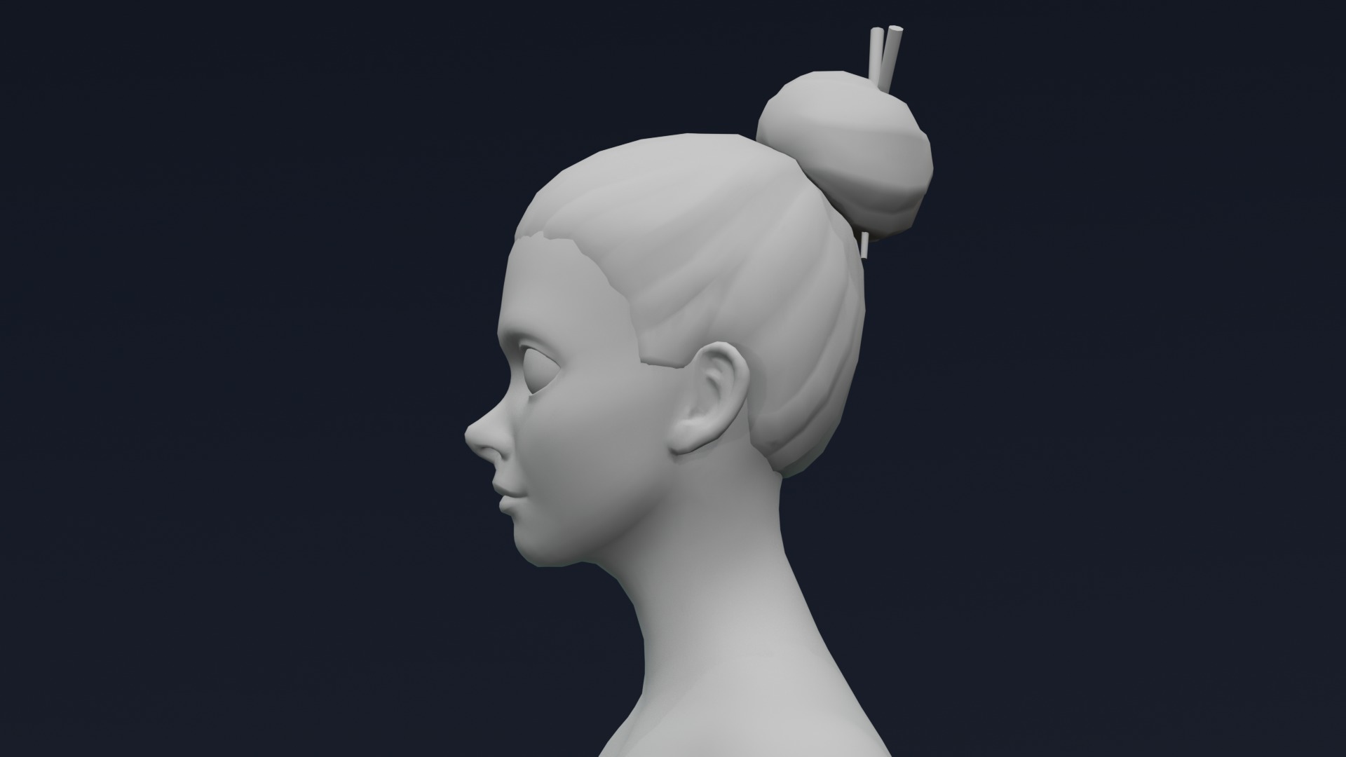 Cartoon Male and Female Body Base Mesh Rigged with IK FK Switch 3D Model Collection_34