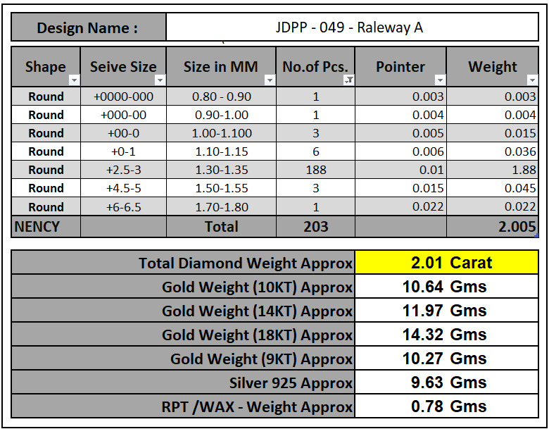 Custom Initial A Letter Diamond Pendant A to Z Alphabet Necklace 3D print model_18