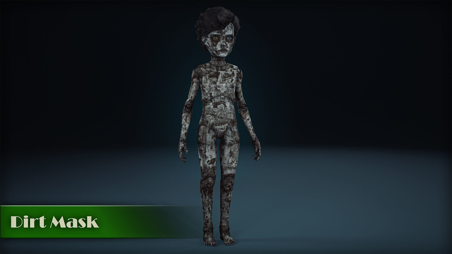 Porcelain mannequins 3D Model Collection_16