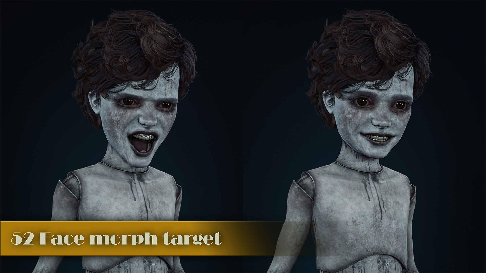 Porcelain mannequins 3D Model Collection_15