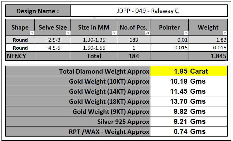 Custom Initial C Letter Diamond Pendant A to Z Alphabet Necklace 3D print model_18