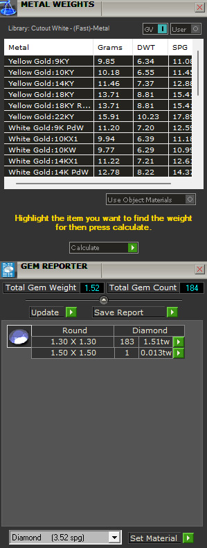 Custom Initial C Letter Diamond Pendant A to Z Alphabet Necklace 3D print model_5