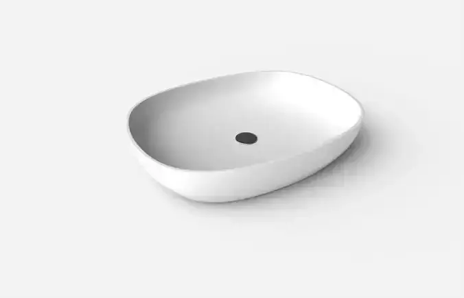 Bathroom Sink M06 Low-poly 3D model