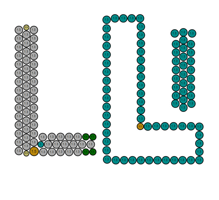 Custom Initial L Letter Diamond Pendant A to Z Alphabet Necklace 3D print model_17