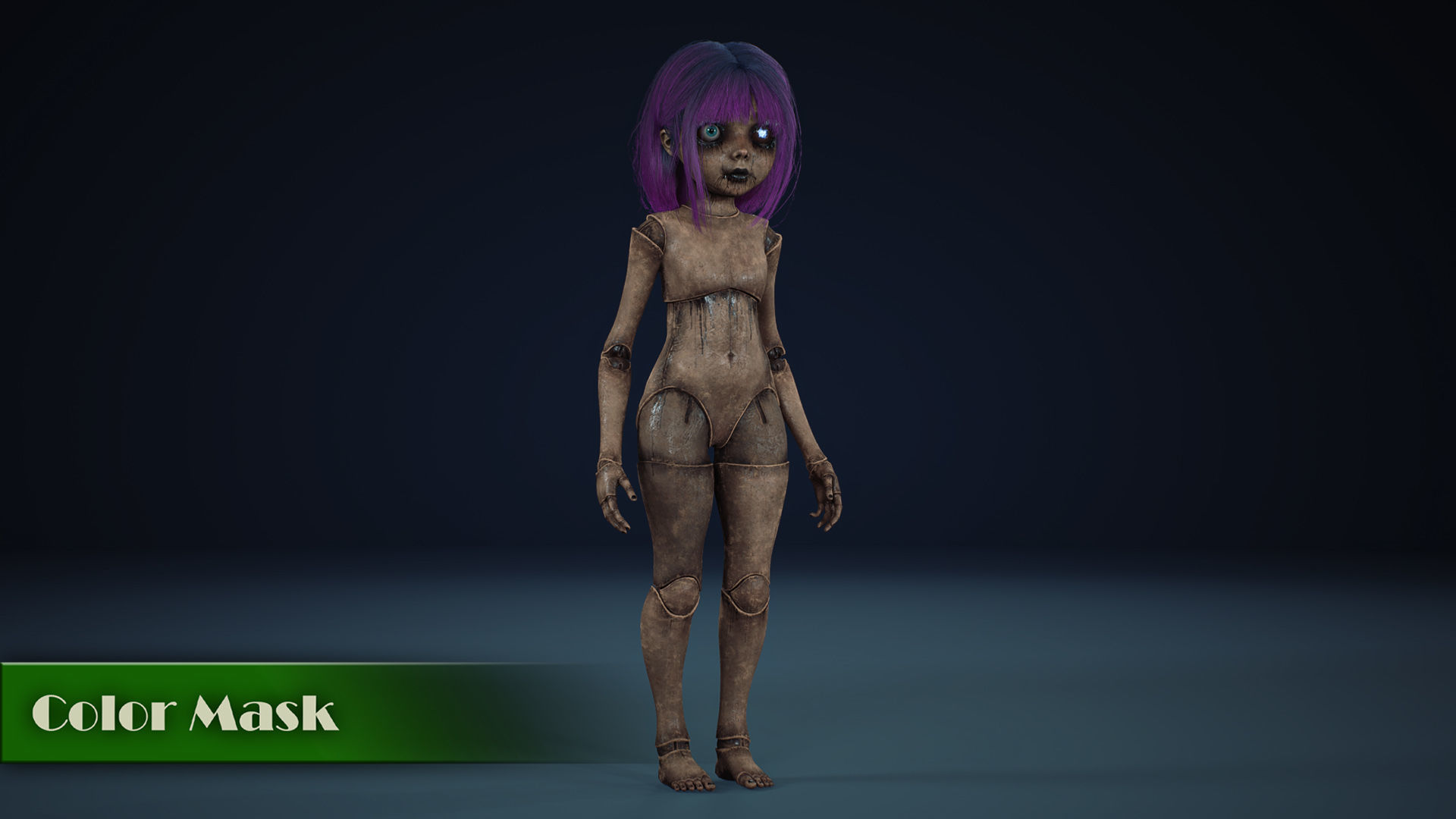 Master and Dolls 3D Model Collection_30