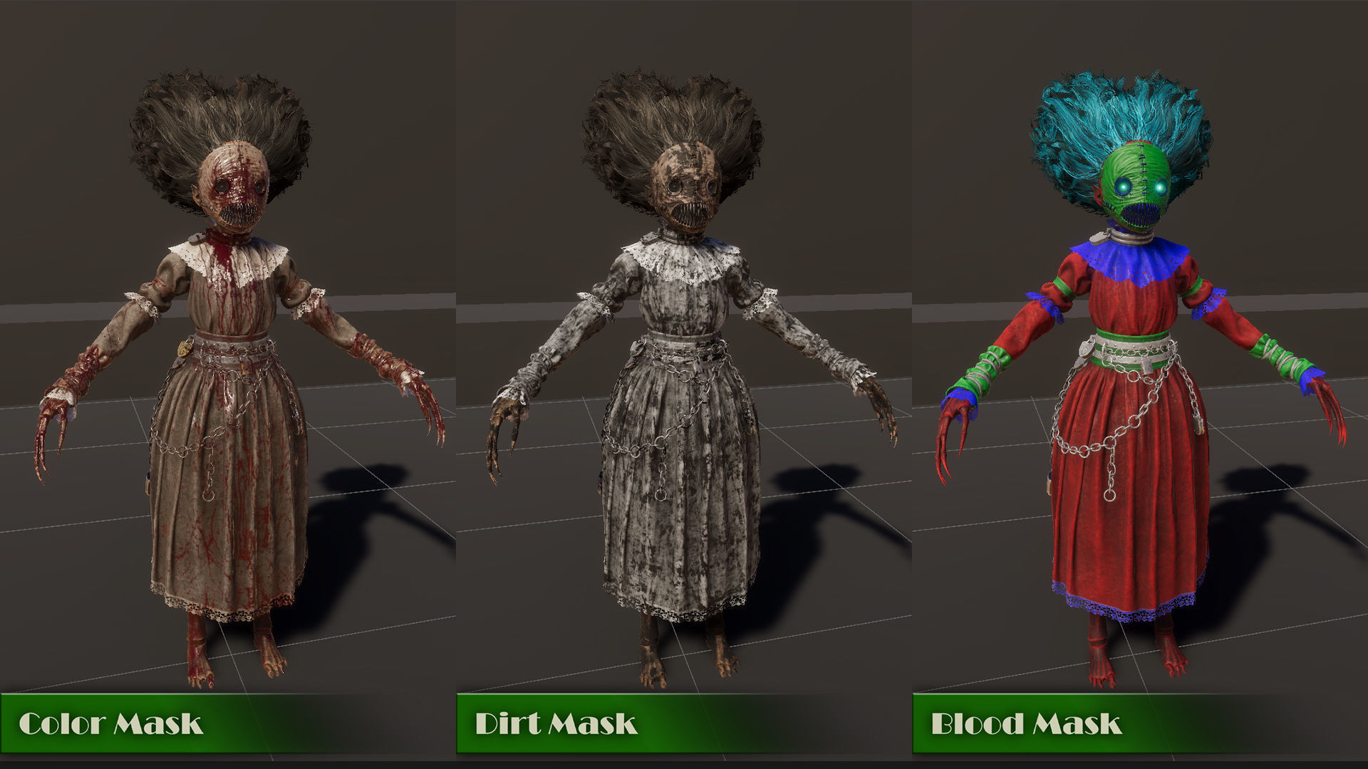 Master and Dolls 3D Model Collection_53