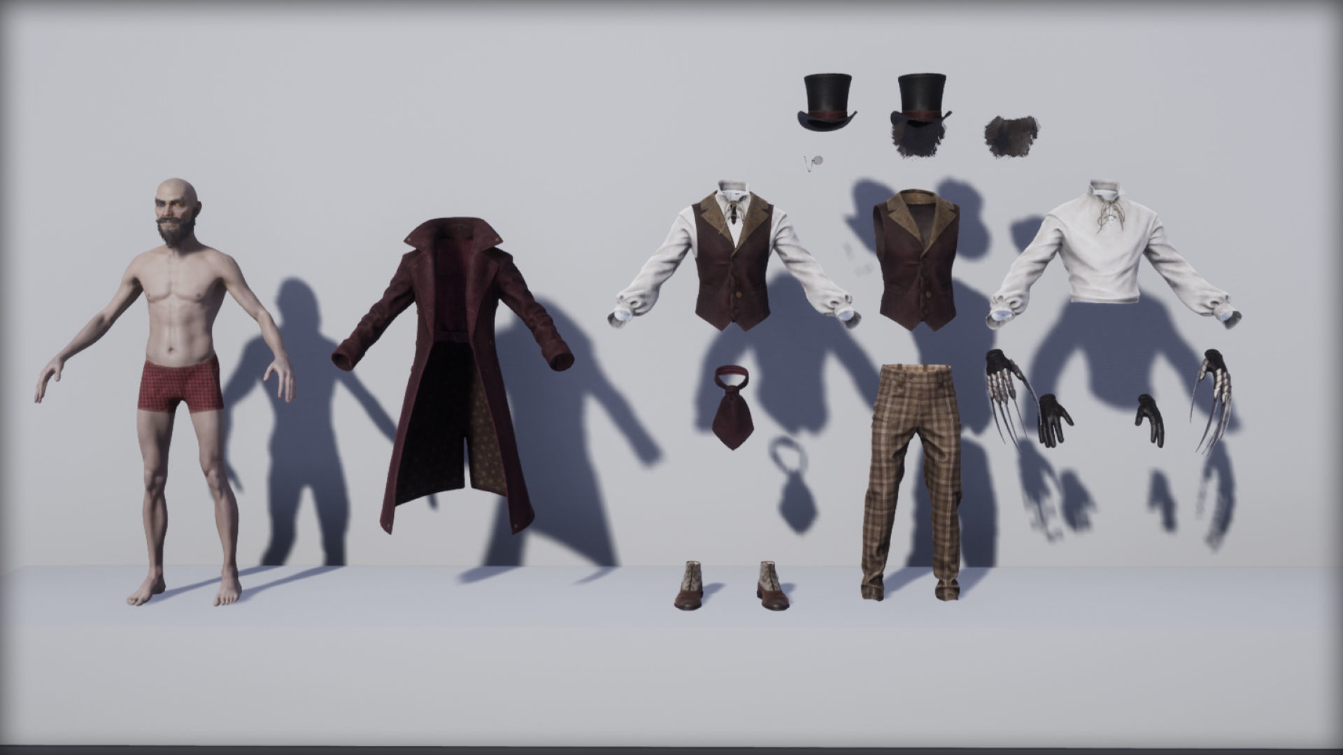 Master and Dolls 3D Model Collection_19