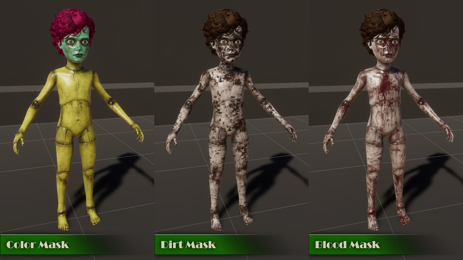 Master and Dolls 3D Model Collection_43