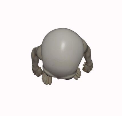 Gray Visitor from Zeta Reticuli 3D print model_11