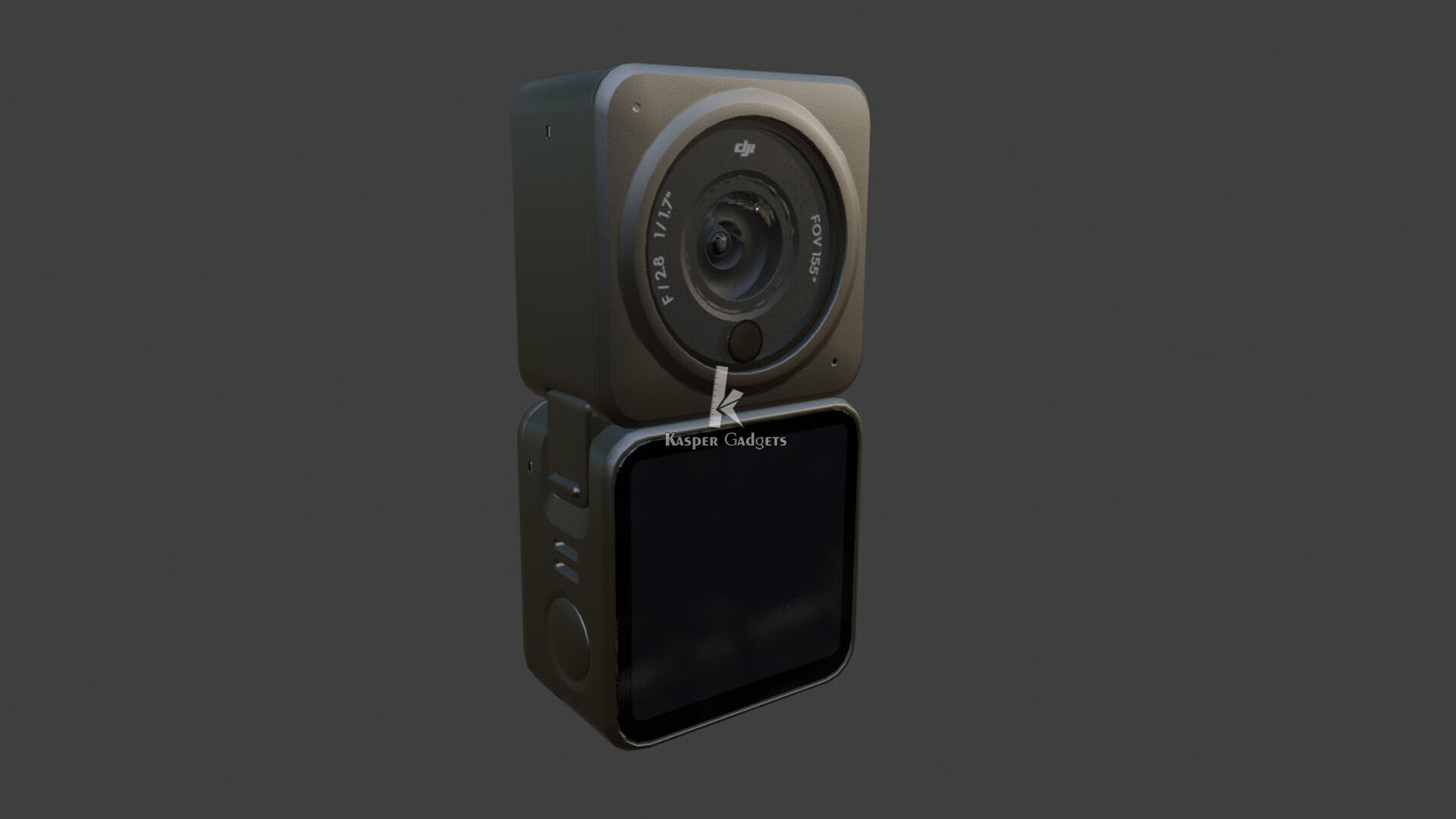 DJI Action 2 Dual-Screen Combo 3D print model_1