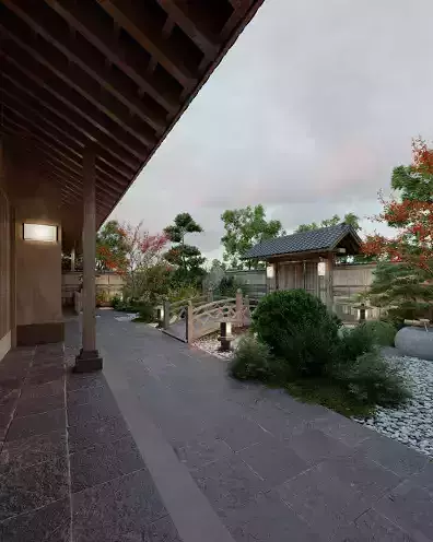 Garden Exterior Model 