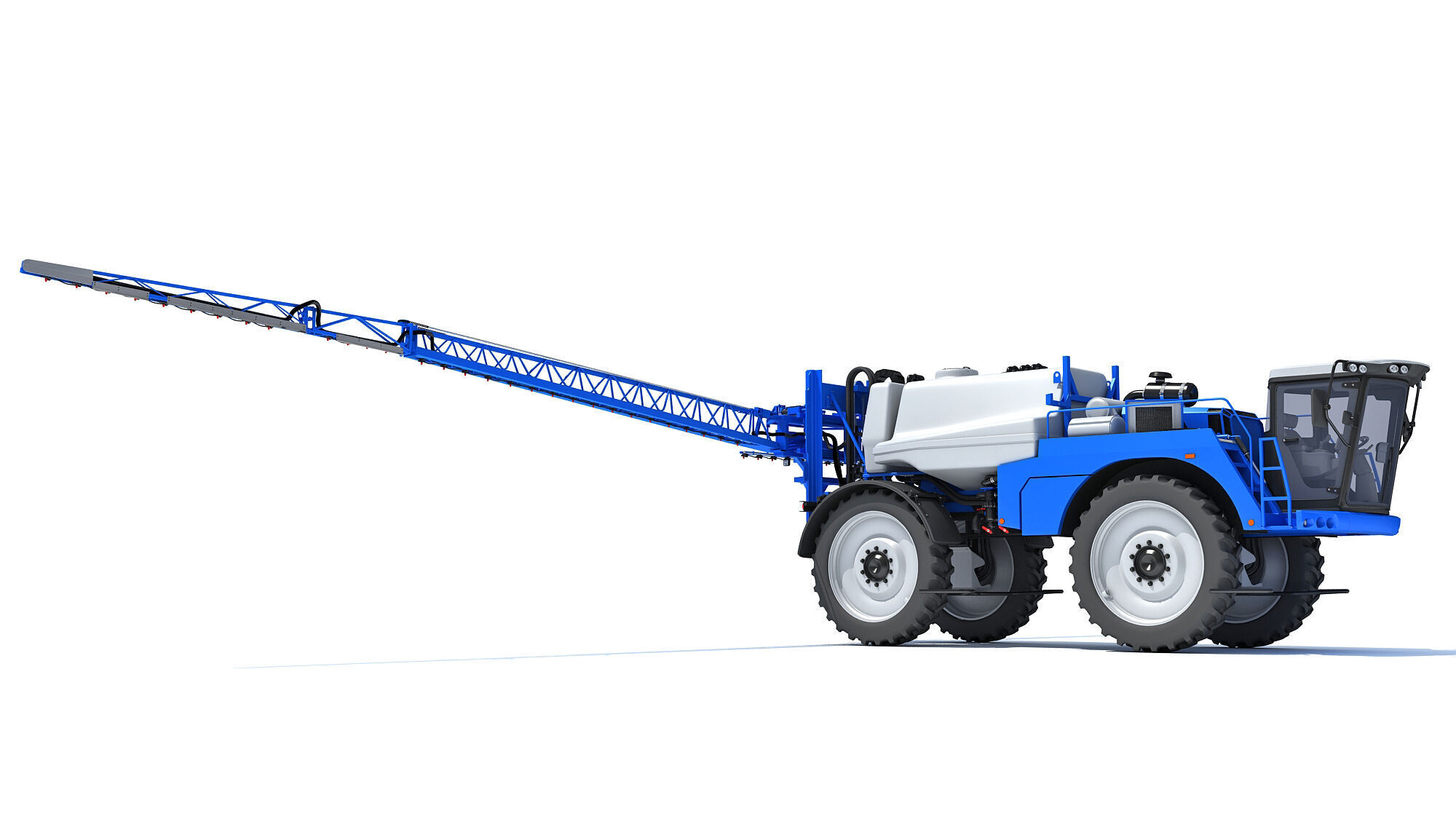 Self Propelled Farm Sprayer 3D model_12
