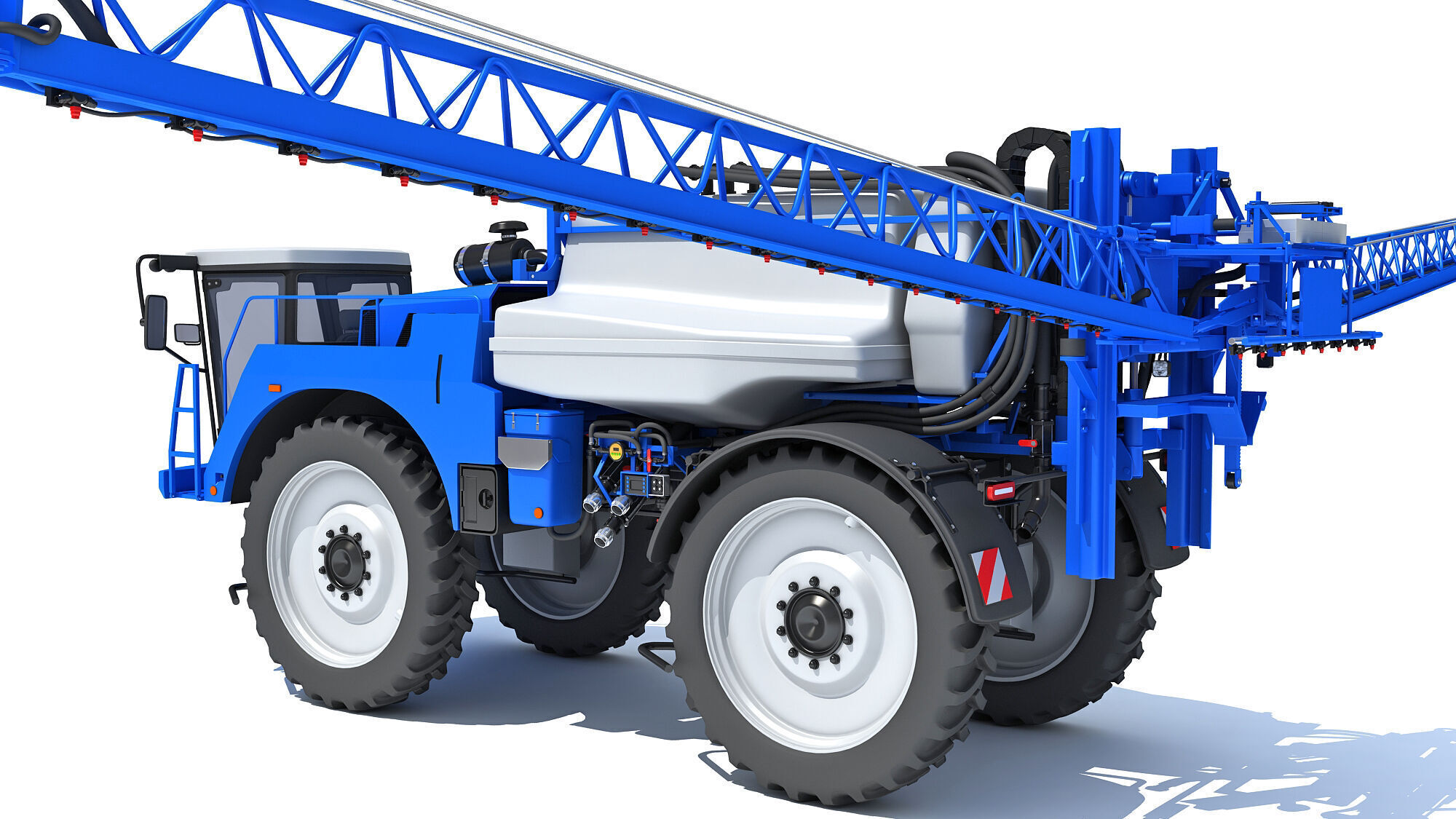 Self Propelled Farm Sprayer 3D model_4