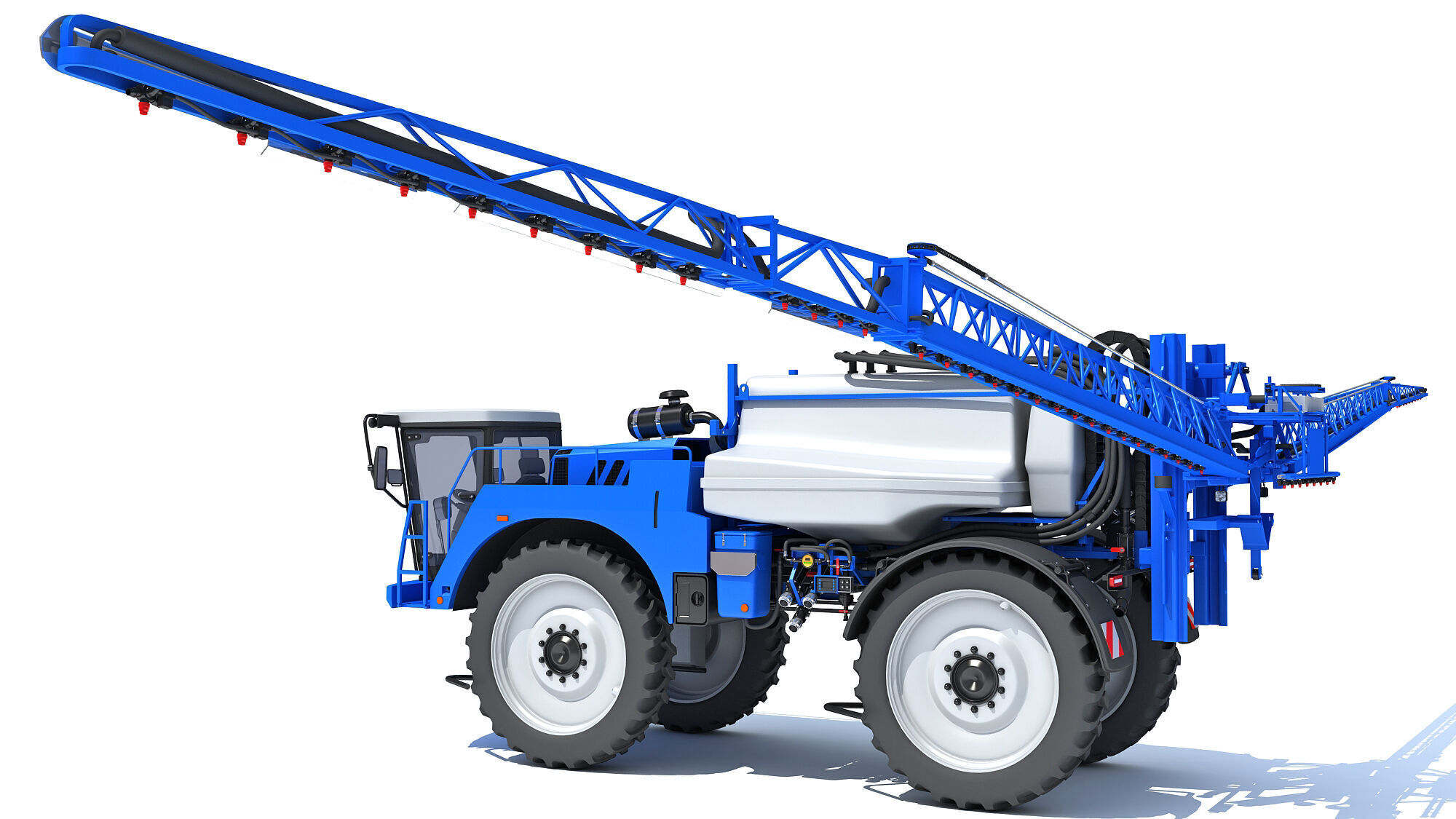 Self Propelled Farm Sprayer 3D model_5