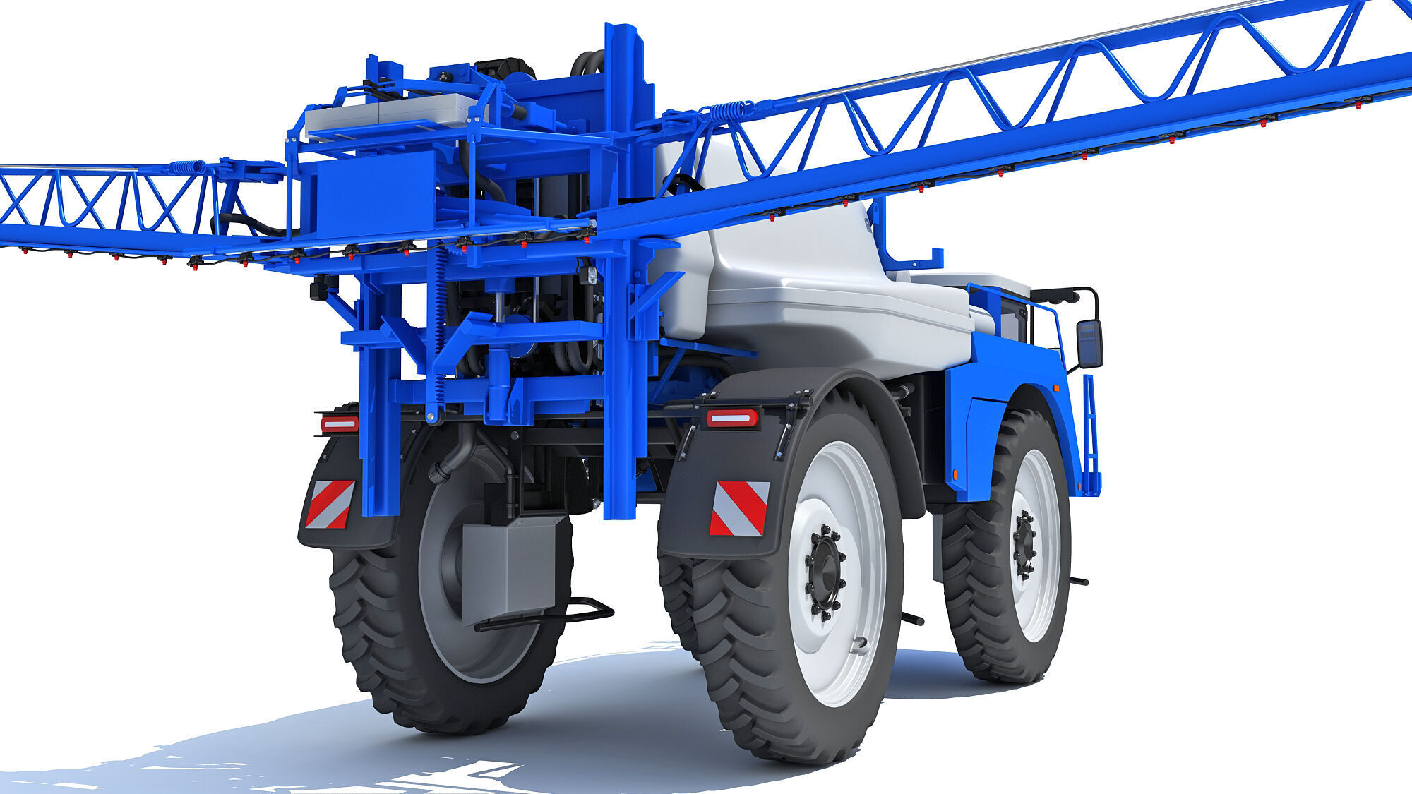 Self Propelled Farm Sprayer 3D model_10