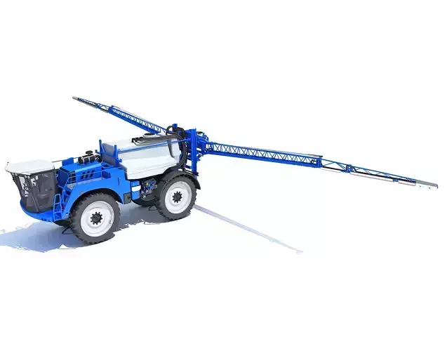 Self Propelled Farm Sprayer 3D model