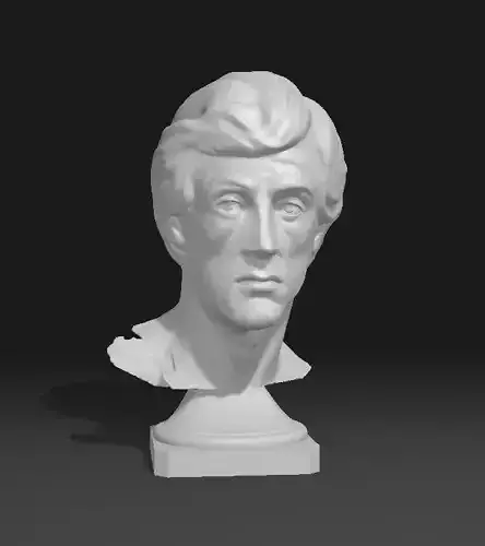 Portrait of Sylvester Stallone as Rocky Balboa