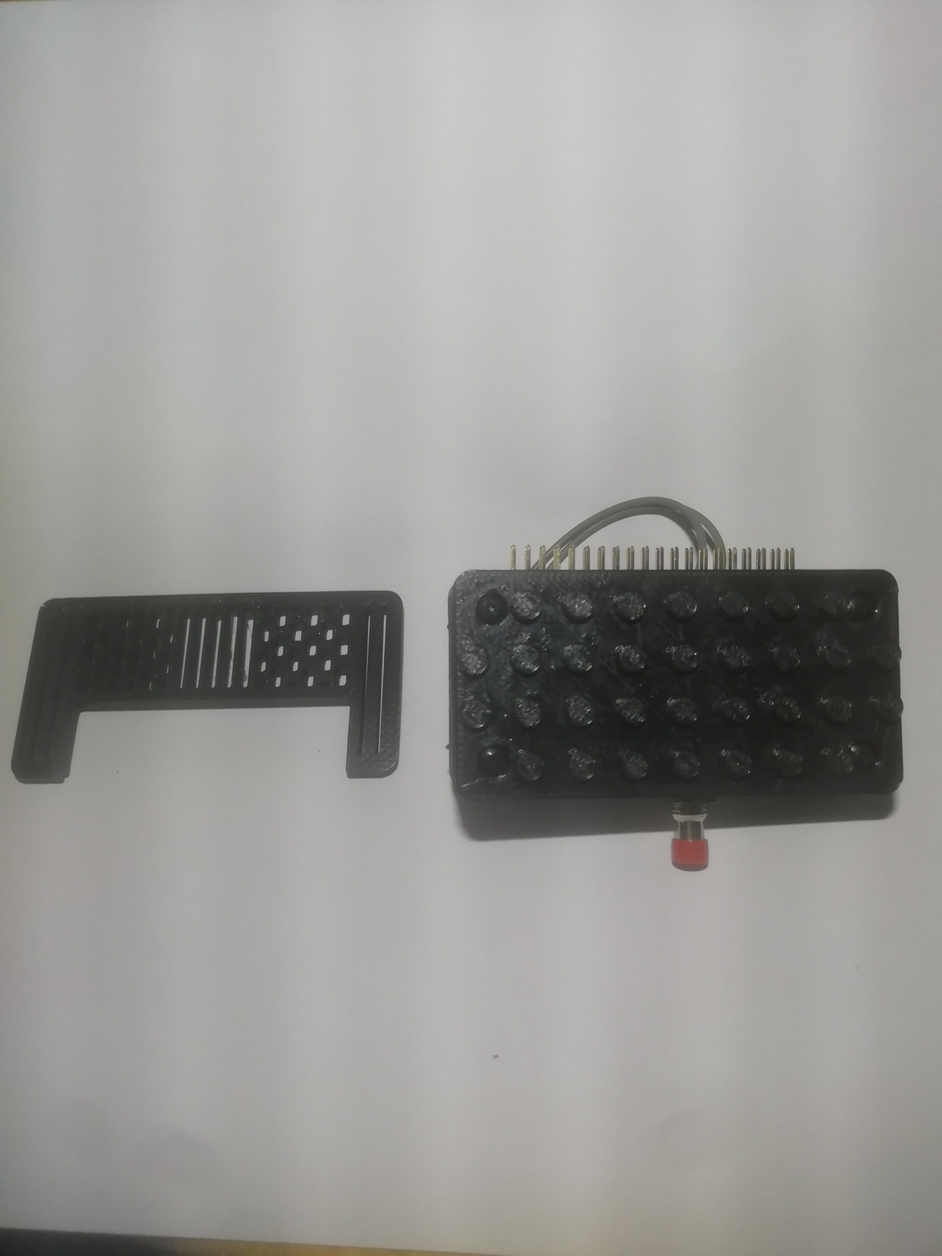 Raspberry PI Zero Case Base Lego 3D print model_2