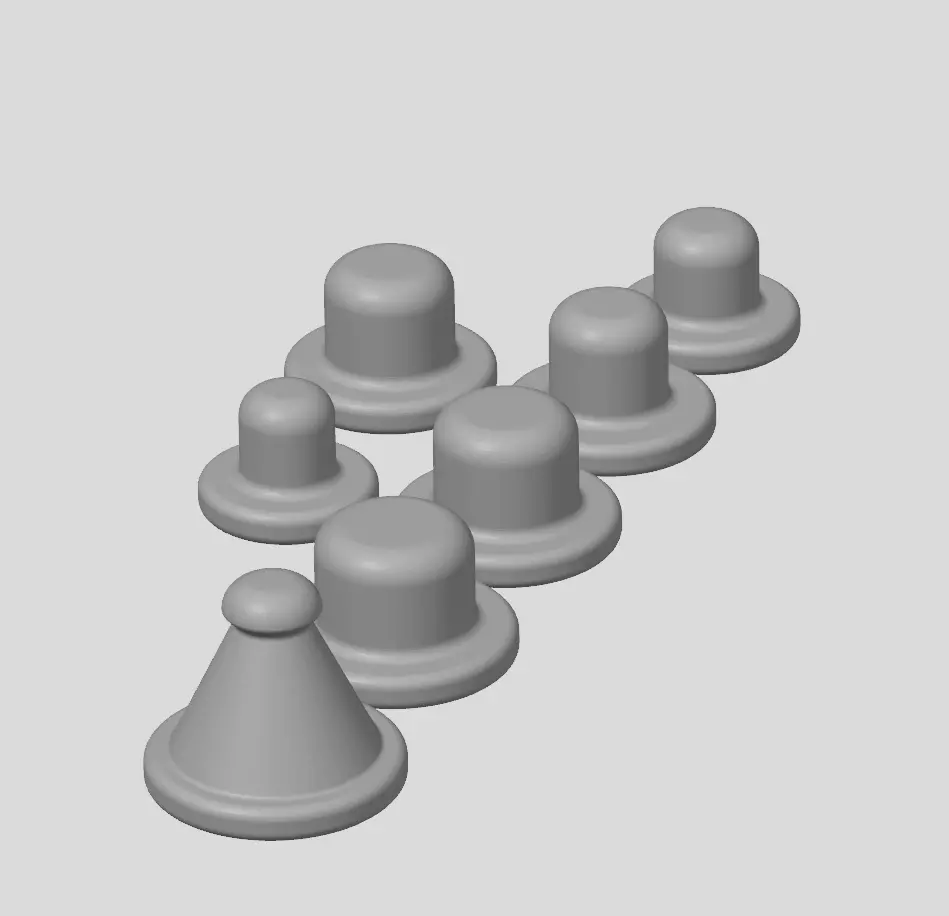 Belly button shapers 3D print model