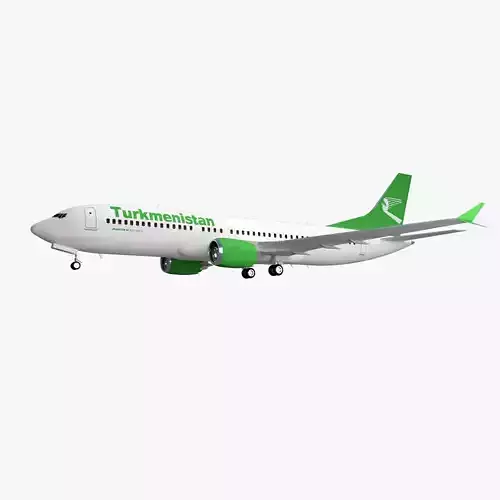 Turkmenistan Boeing 737 max 8