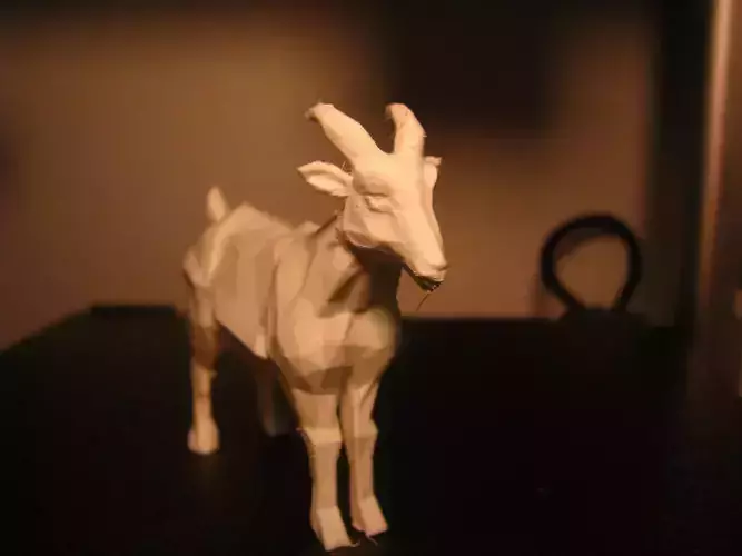Goat Low Poly