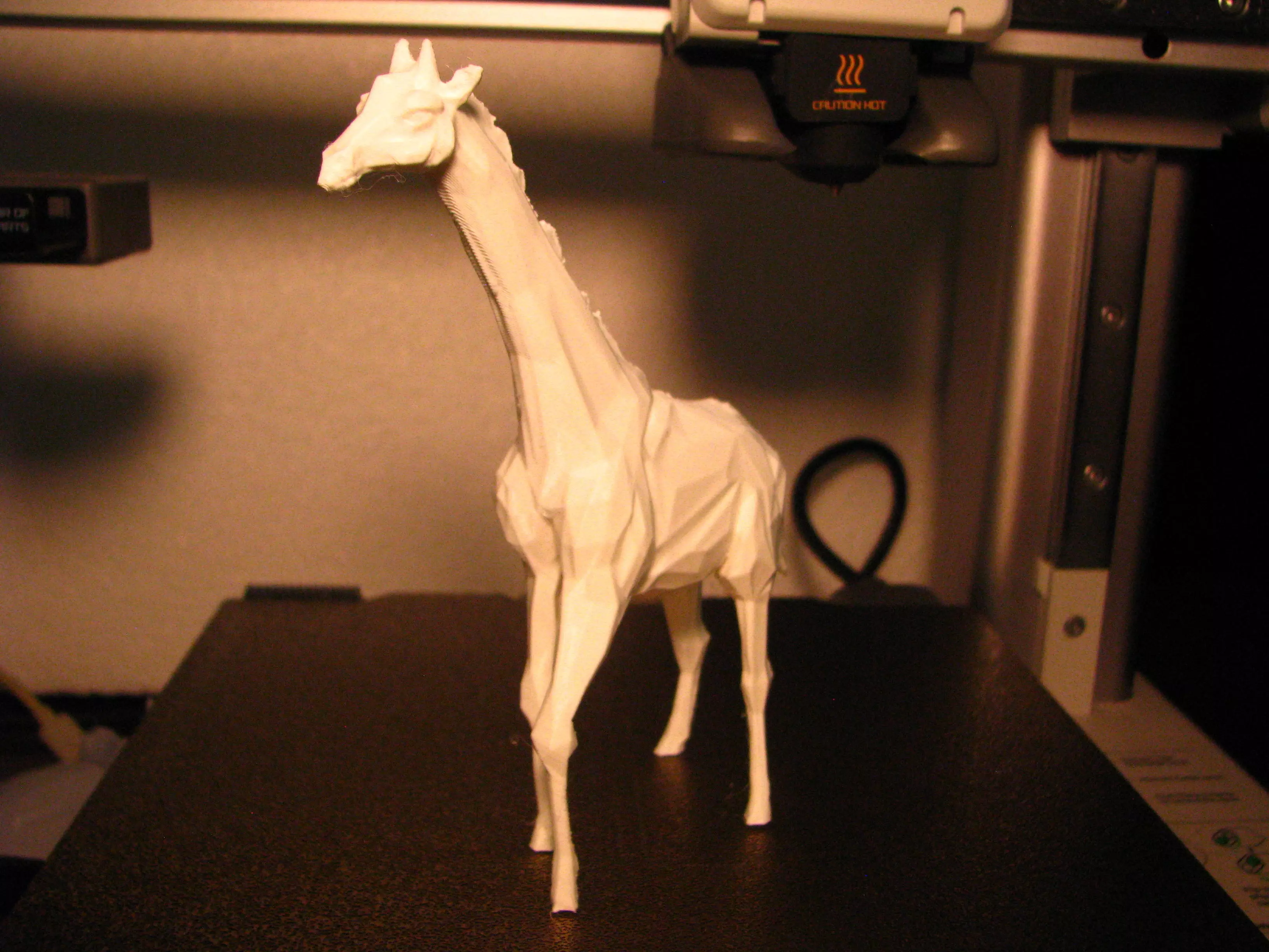 Giraffe Low Poly 3D print model_0