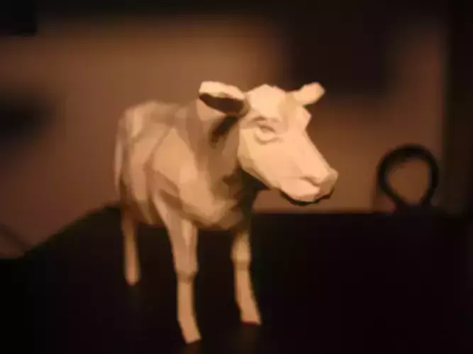 Cow Low Poly