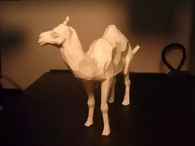 Camel Low poly