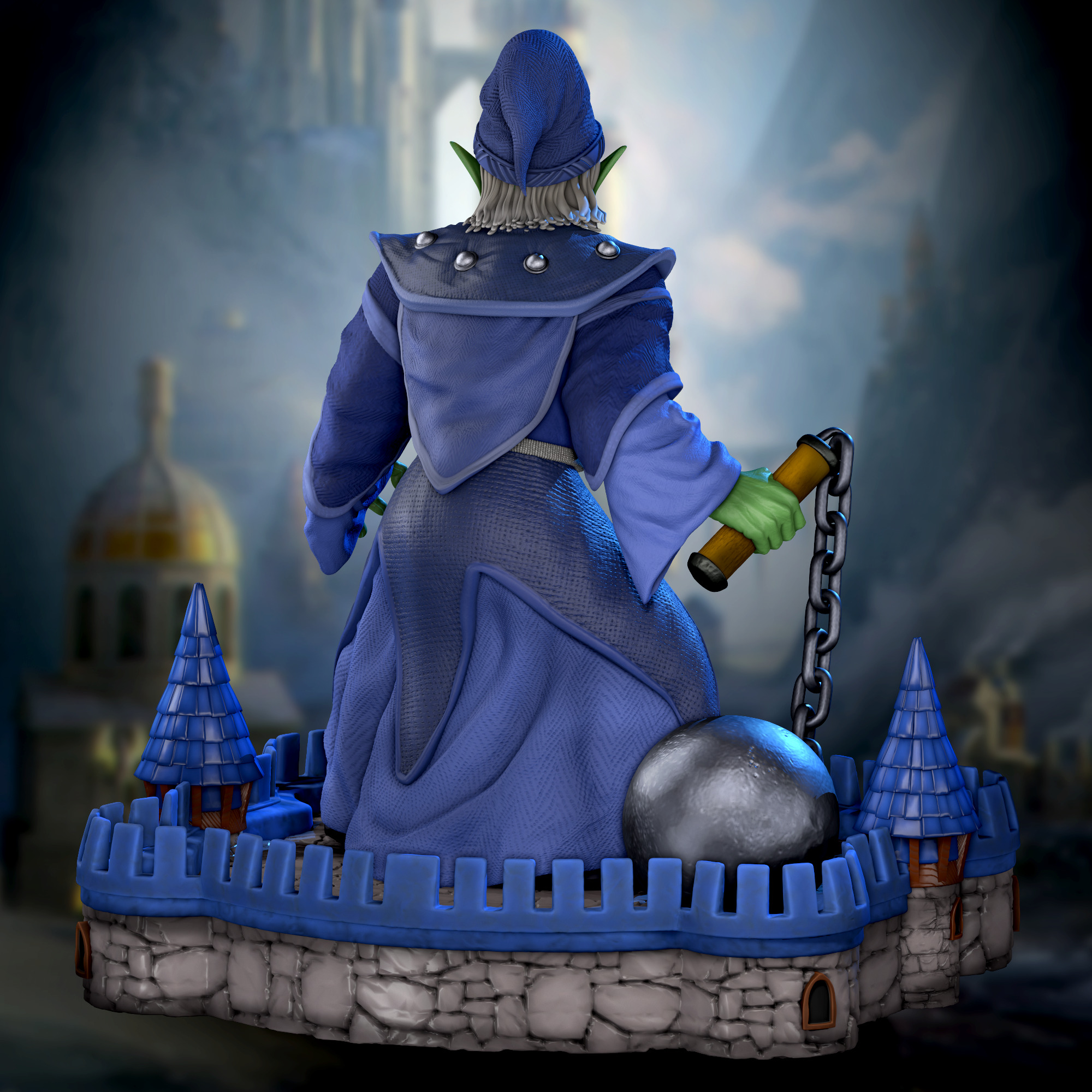 Heroes 3 Master Gremlin 3D print model_2