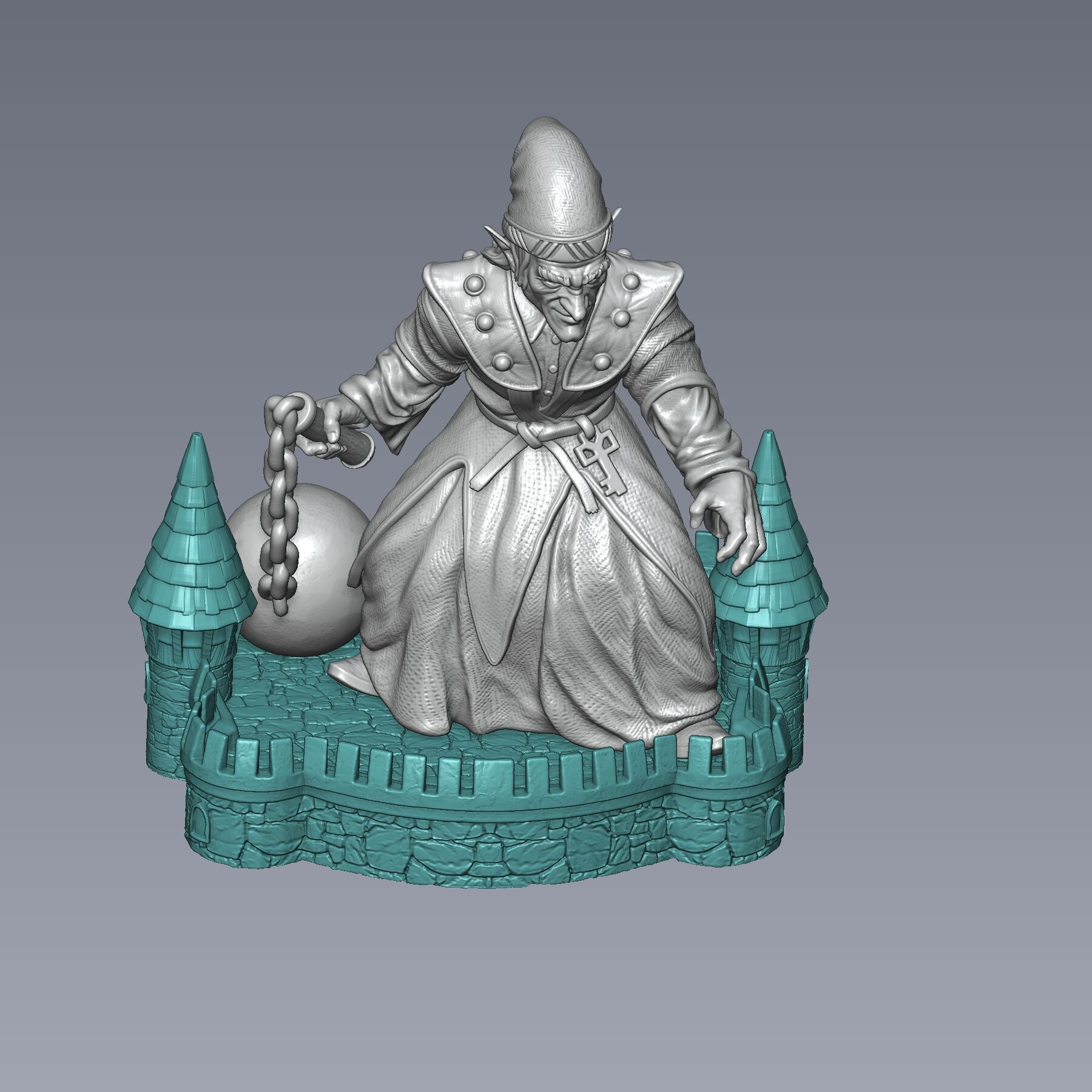 Heroes 3 Master Gremlin 3D print model_7