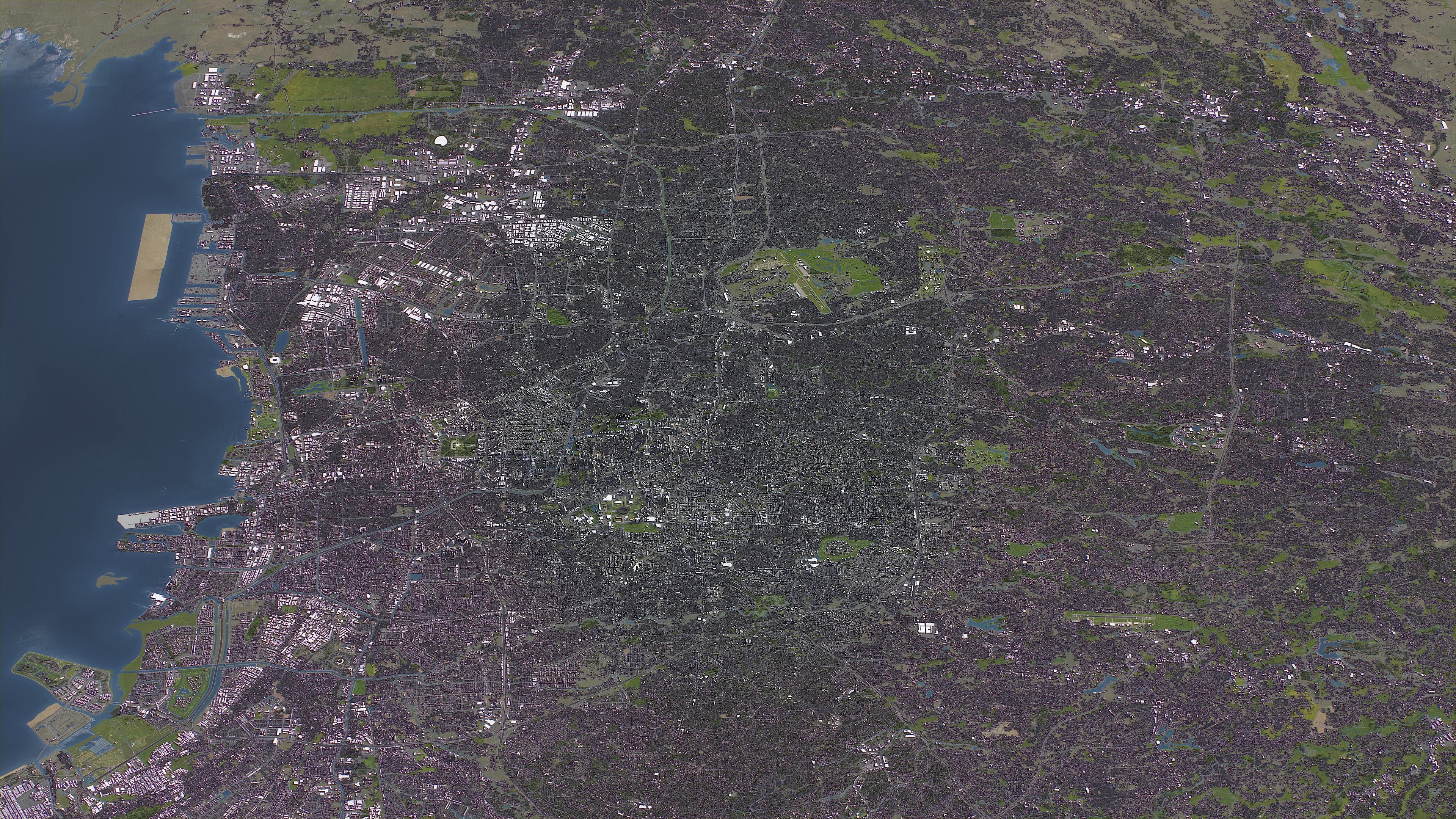 Jakarta - Topography Terrain 3D Model 3D Model Collection_14