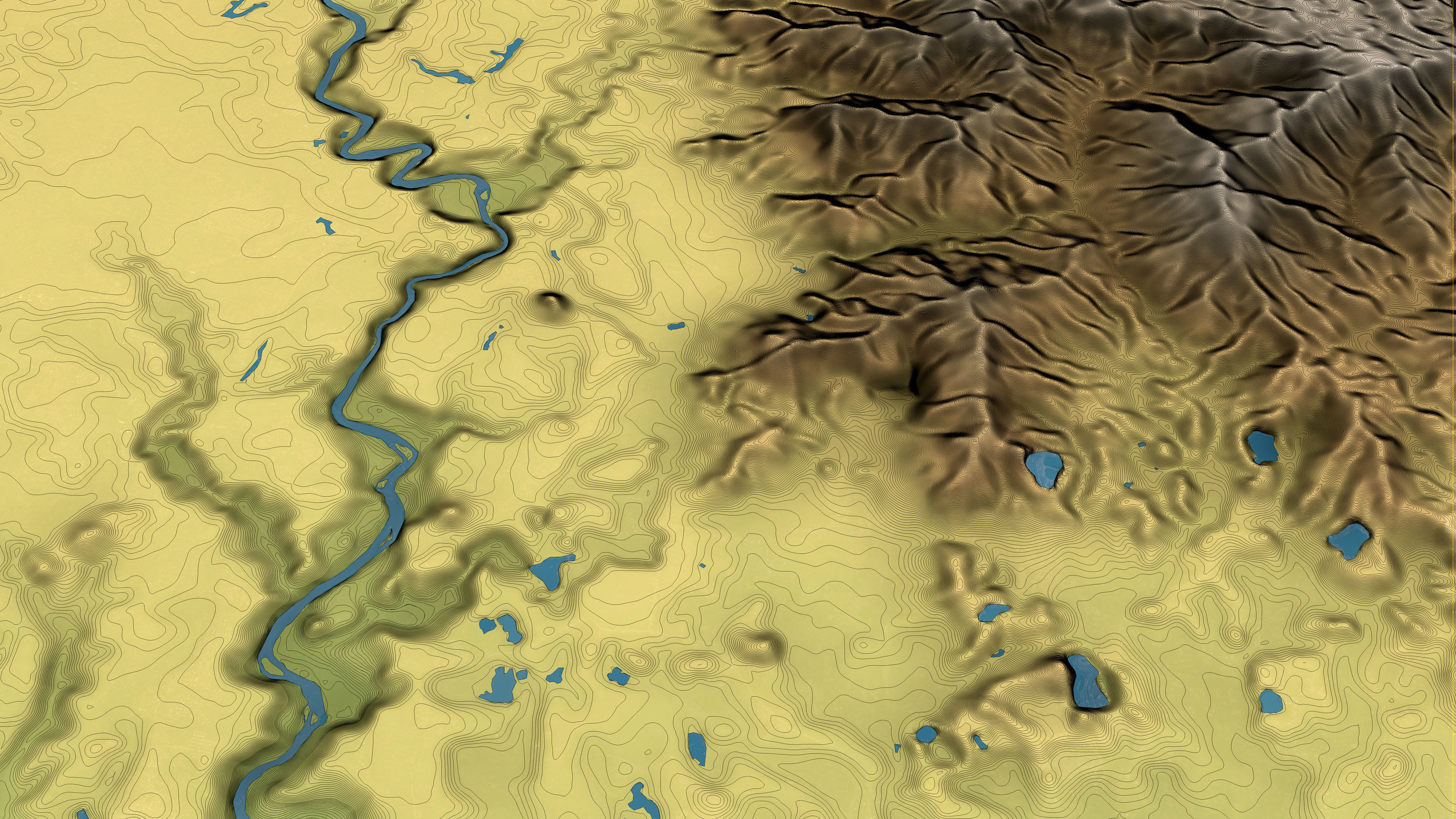 Jakarta - Topography Terrain 3D Model 3D Model Collection_31