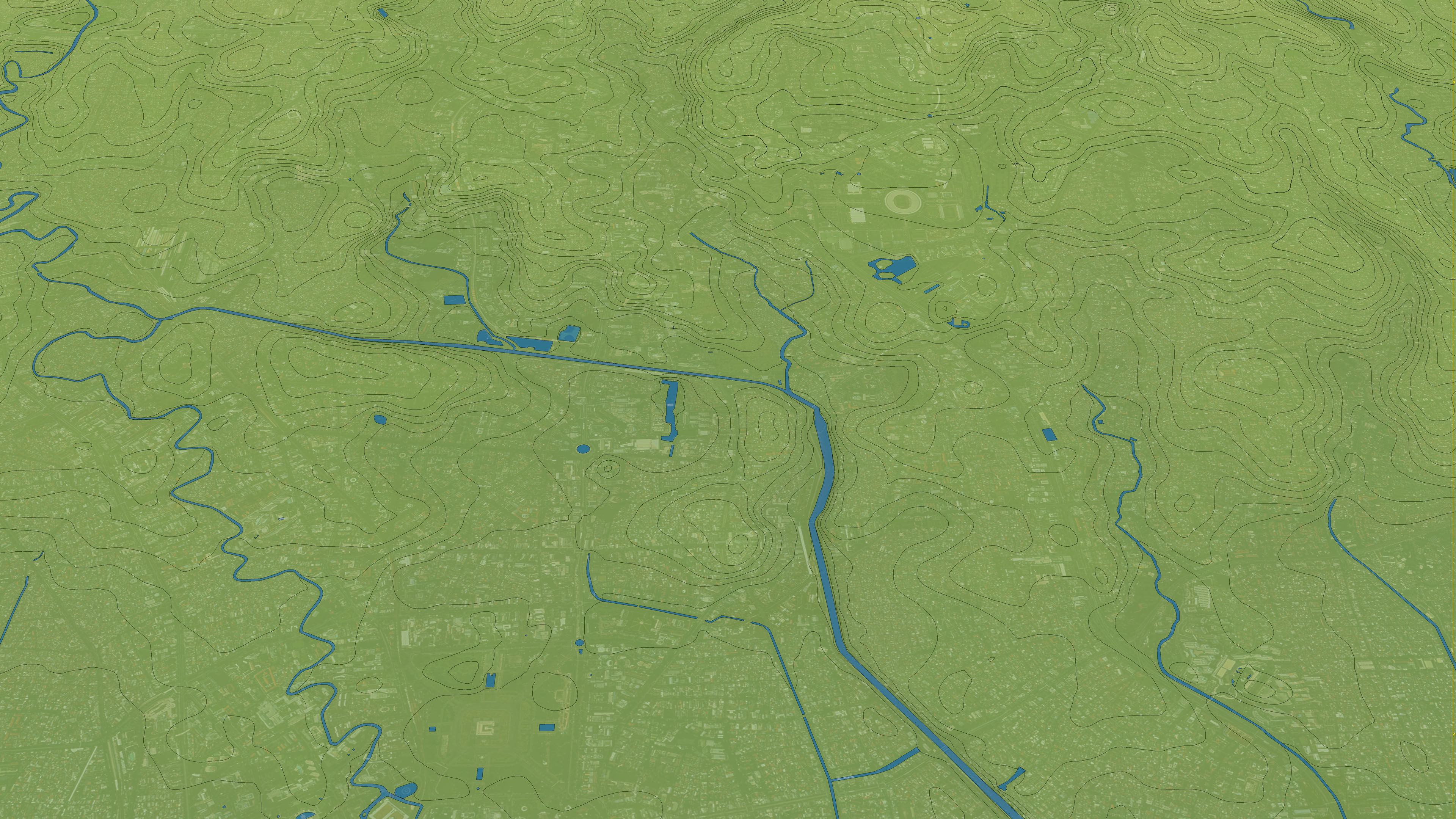 Jakarta - Topography Terrain 3D Model 3D Model Collection_4