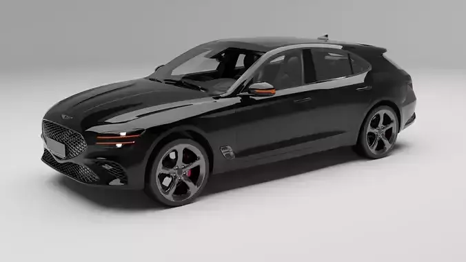 Hyundai-Genesis-G70-2024 with Interior