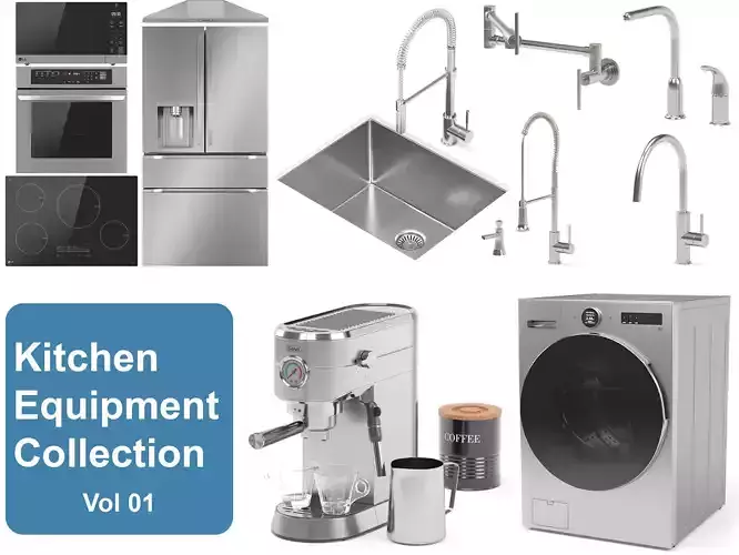 Kitchen Equipment Collection vol 01 