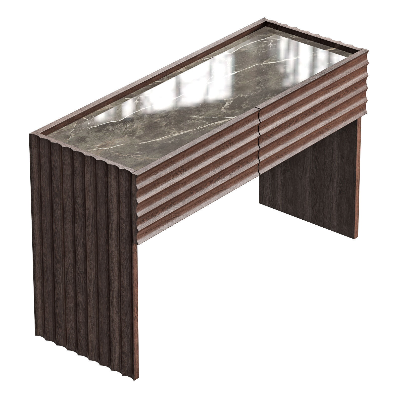 Moroso rows console 3D model_2