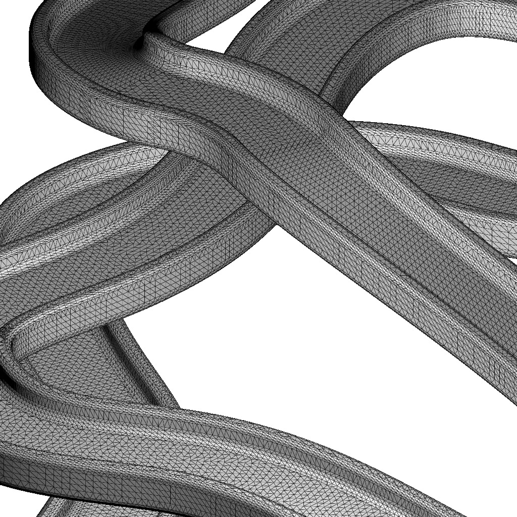 Premium Curvy Roadway 3D print model_6