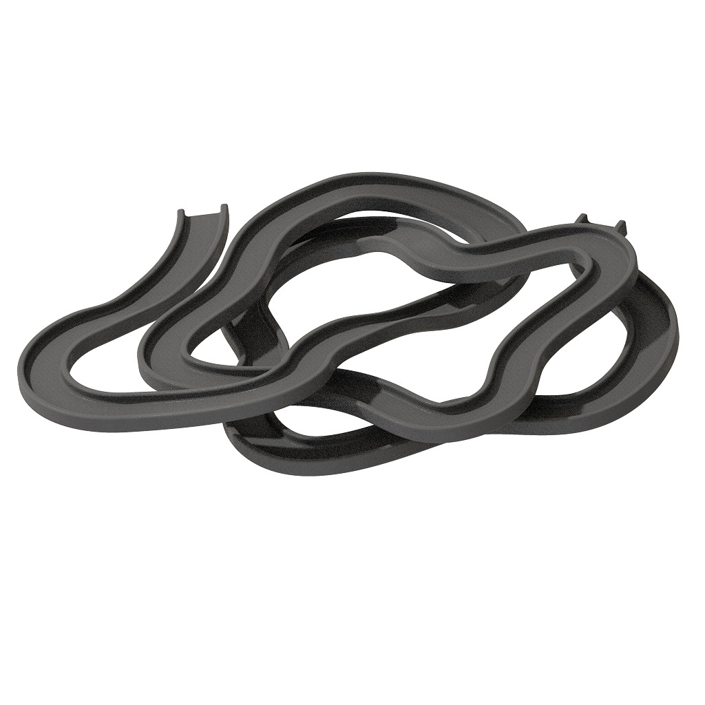 Premium Curvy Roadway 3D print model_3