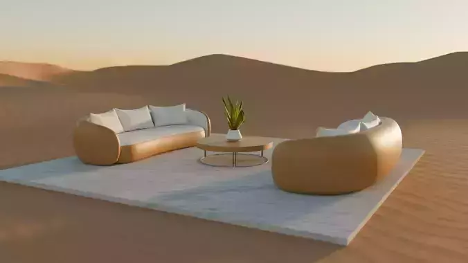 Metaverse Environment 02 - Baked