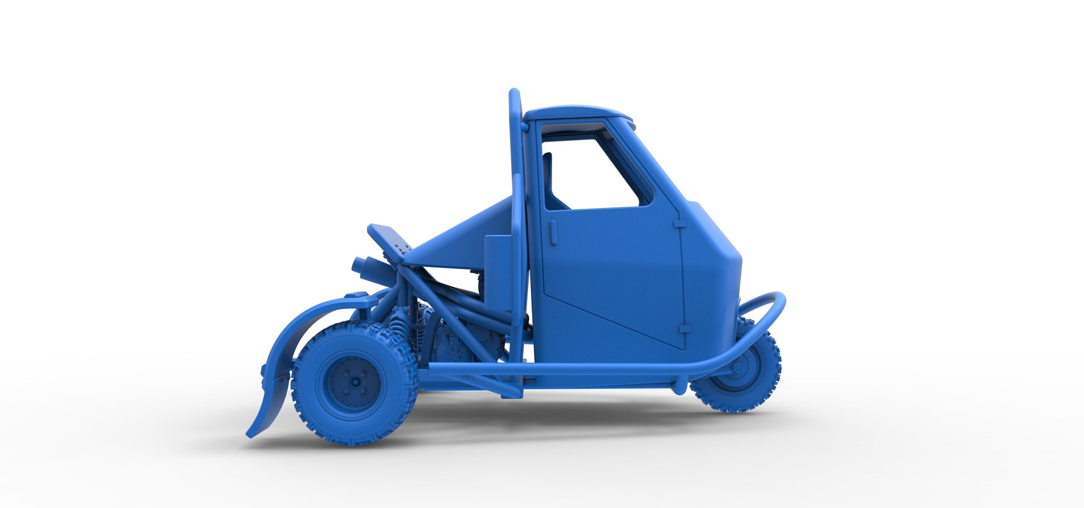 Ape car proto for dirt Scale 1 to 25 3D print model_39