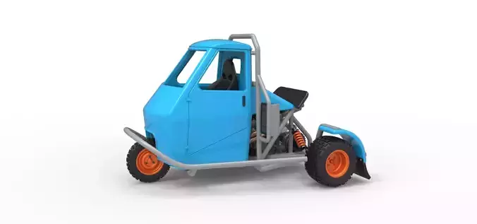 Ape car proto for dirt Scale 1 to 25 3D print model