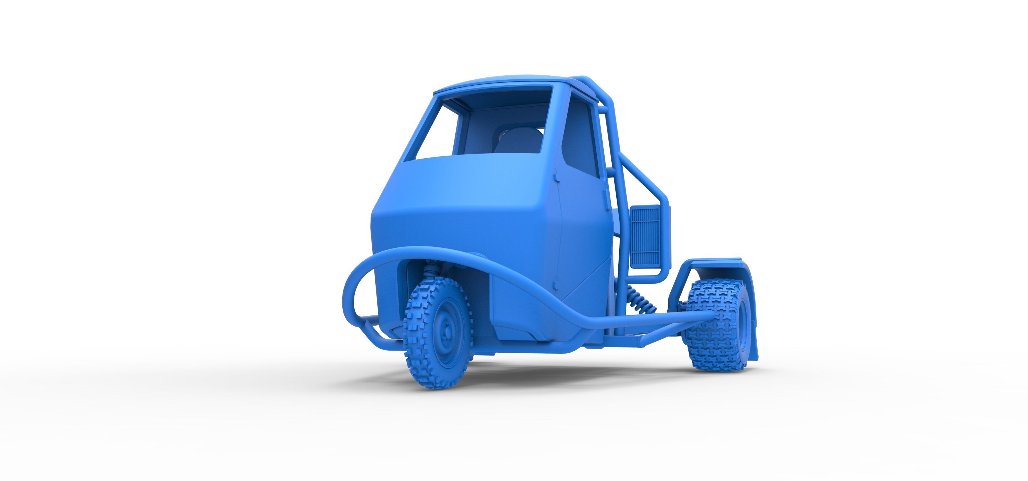 Ape car proto for dirt Scale 1 to 25 3D print model_27