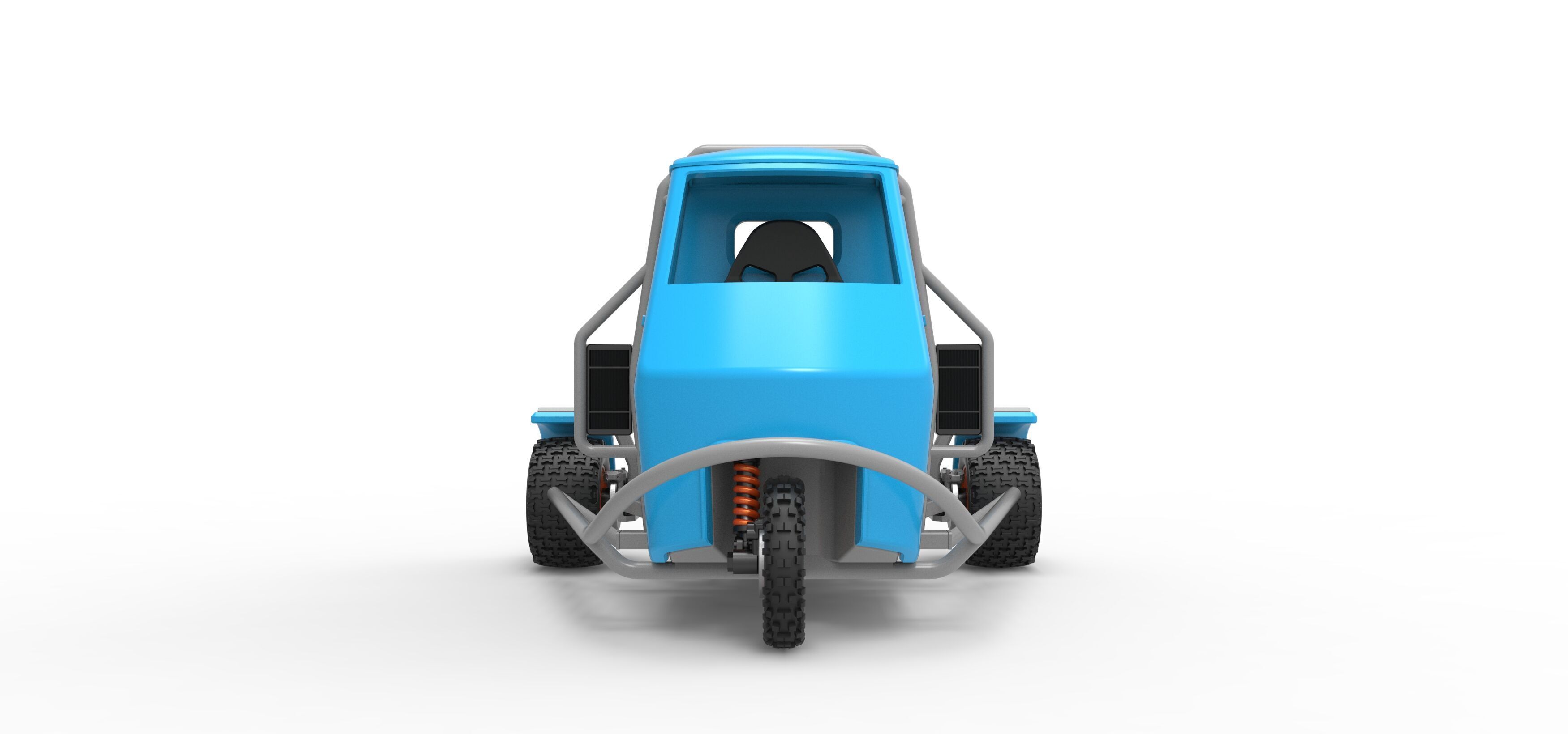 Ape car proto for dirt Scale 1 to 25 3D print model_6