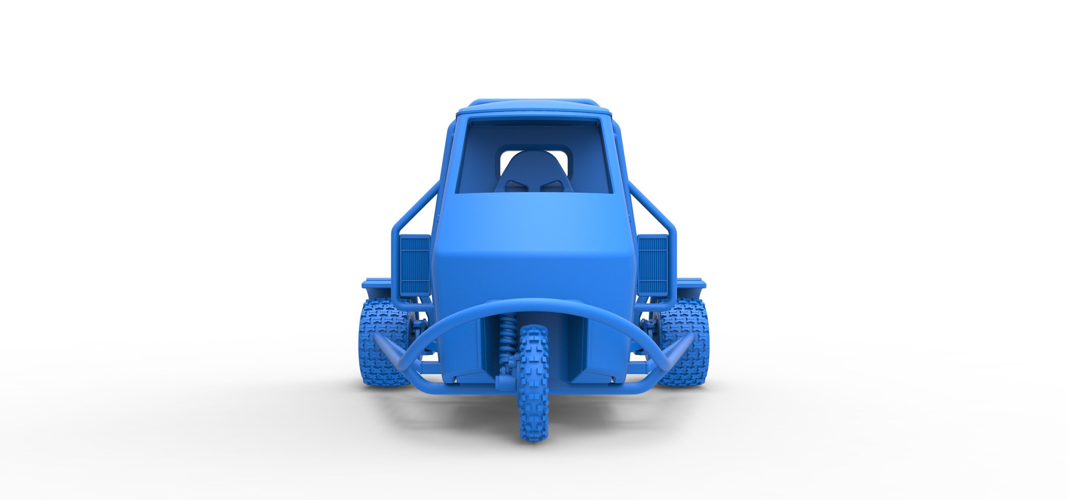 Ape car proto for dirt Scale 1 to 25 3D print model_28