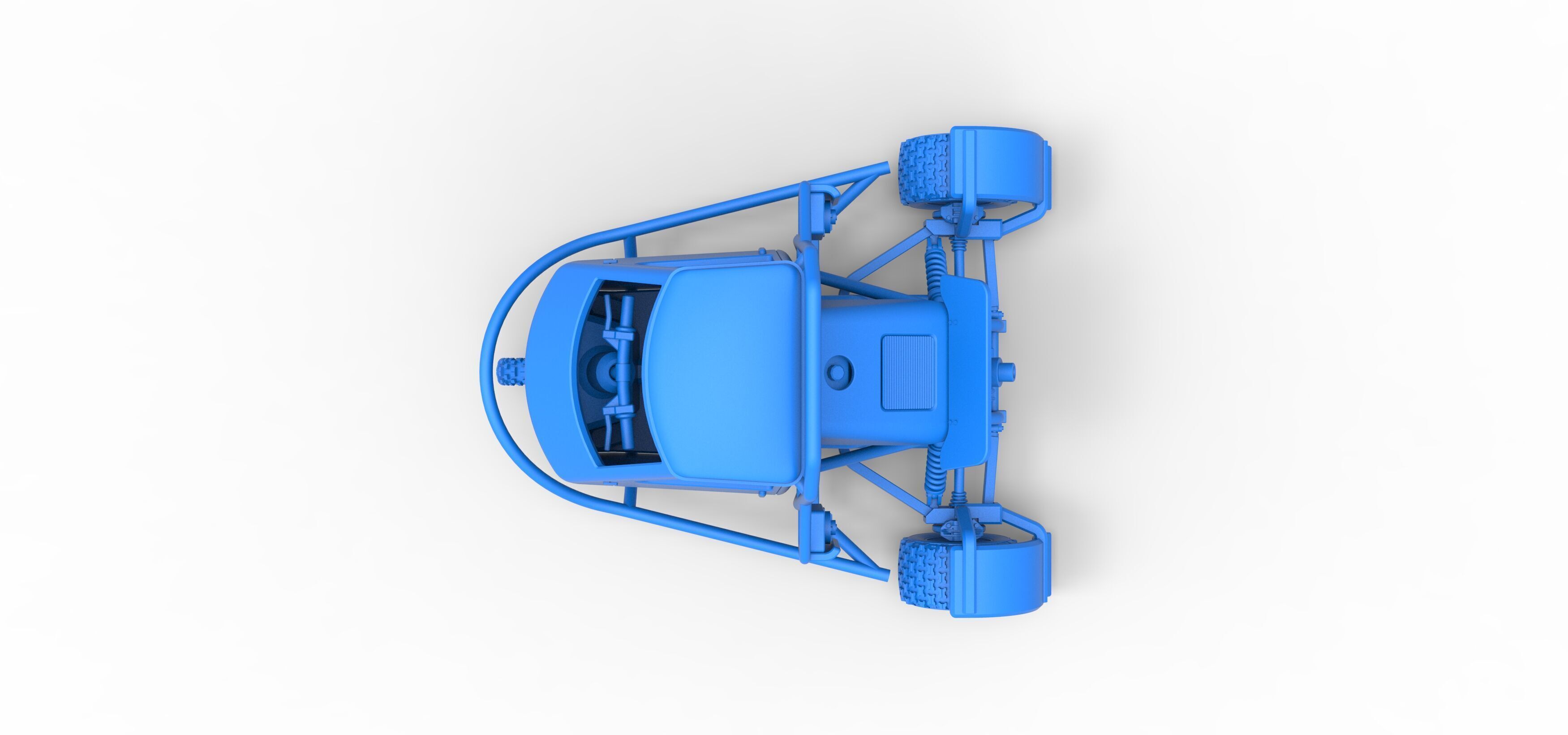 Ape car proto for dirt Scale 1 to 25 3D print model_31