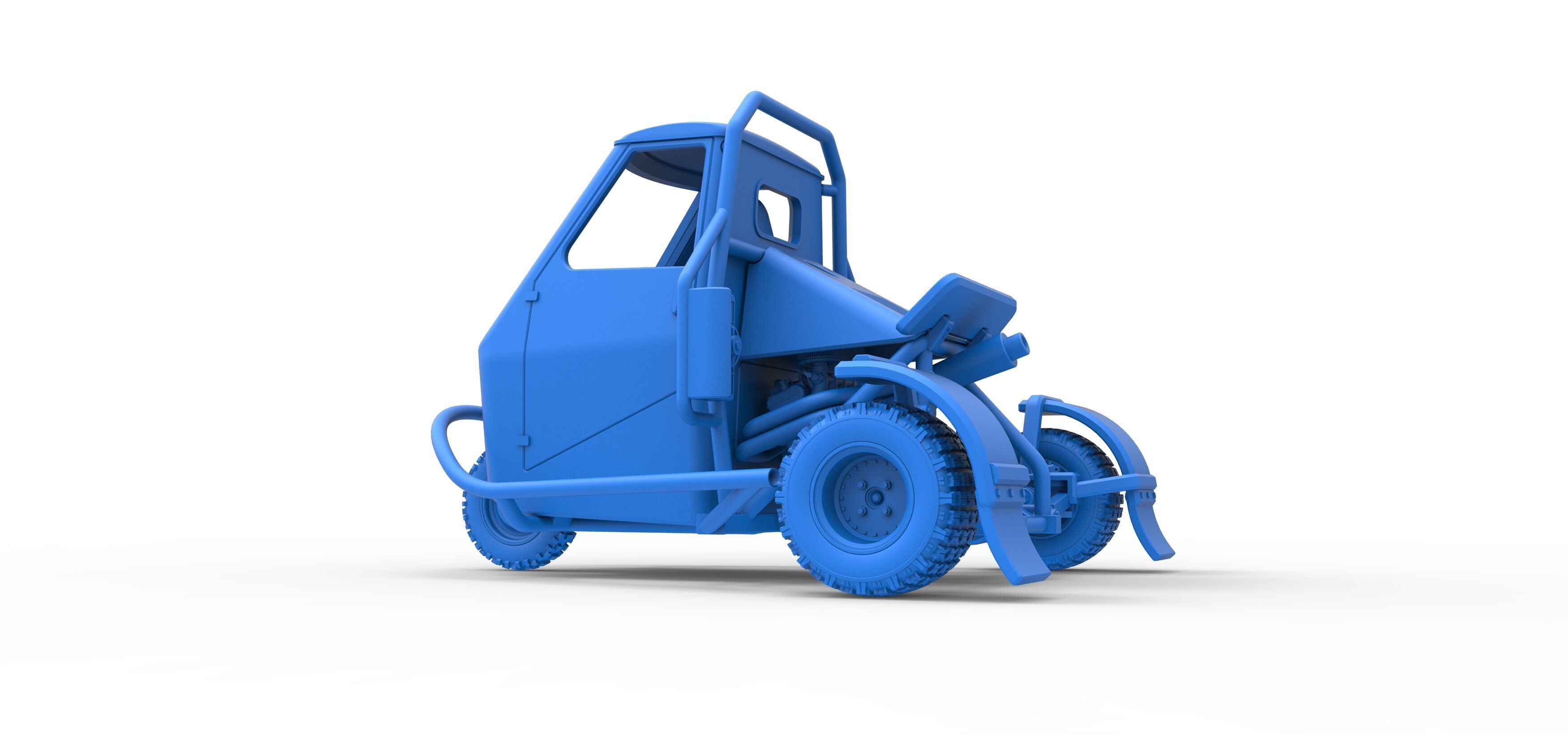 Ape car proto for dirt Scale 1 to 25 3D print model_33